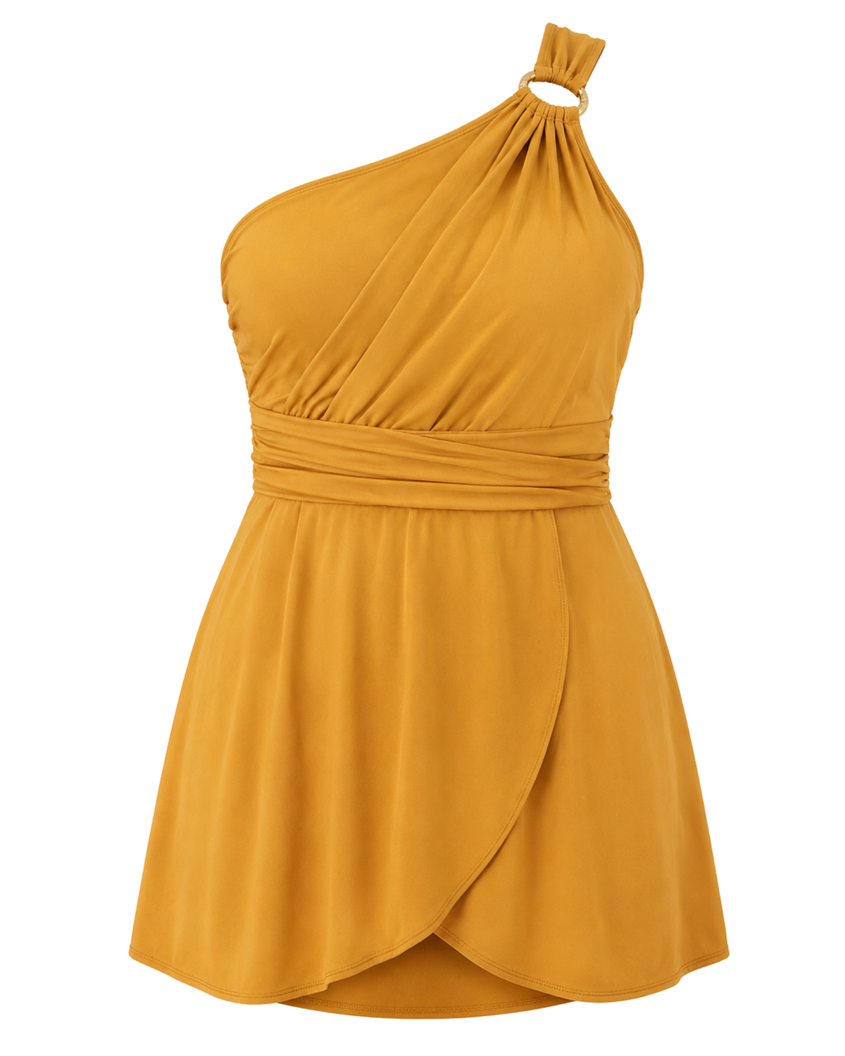BANTAYAN One-Shoulder Swim Dress