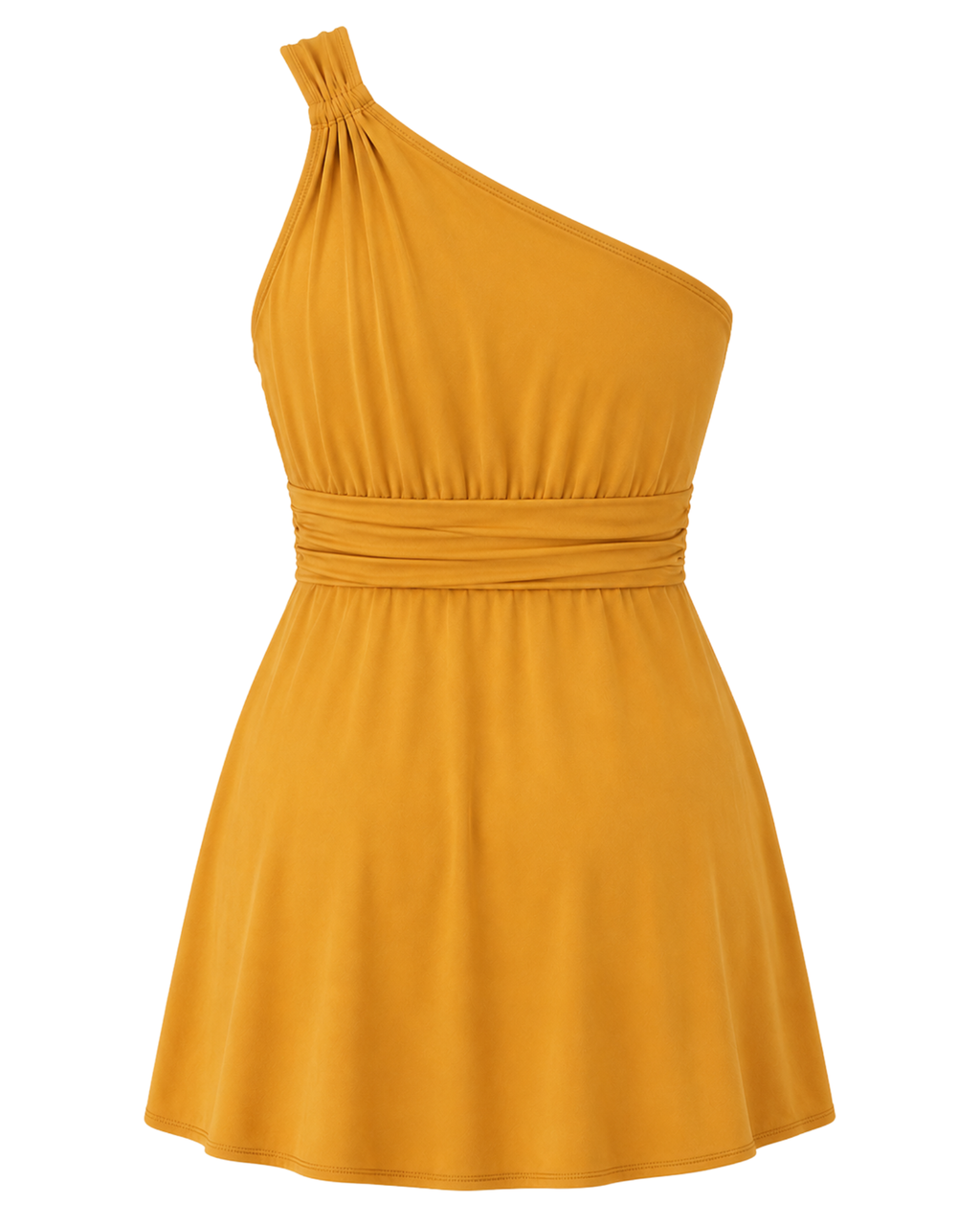 BANTAYAN One-Shoulder Swim Dress
